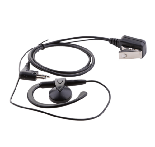 Ear Hook PTT Earpiece Headset Microphone for Motorola Walkie Talkie Radio